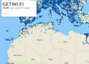 "GETWi.Fi" تطبيق للتعرف على شبكات اتصال لاسلكية المجانية من حولك