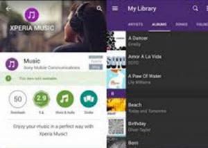تطبيق Xperia Music من Sony يصل على متجر Google Play