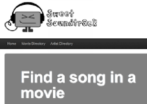 SweetSoundtrack للوصول إلى الموسيقى المستخدمة بالأفلام