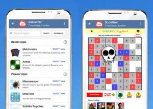" سامسونج " تدخل لمعركة تطبيقات المراسلة مع التطبيق الجديد " Socializer Messenger " .