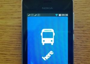 تطبيق Nokia Here Transit على هواتف Asha