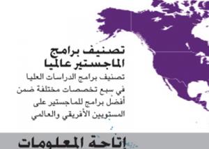 احتيار 7 برامج الماجستير بالجامعة الامريكية بالقاهرة ضمن أفضل البرامج عالميا